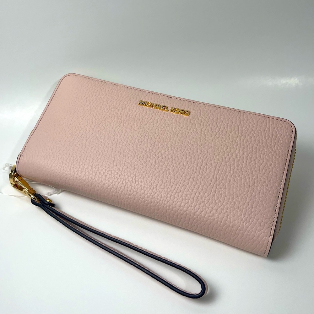 Michael Kors Jet Set Multifunction Phone Wallet Large Powder Blush